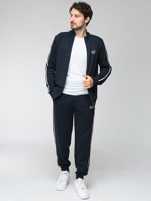 EMPORIO ARMANI (エンポリオアルマーニ) メンズ ジャージセットアップ EC限定 EA7 イタリアン スピリット サイドライン トラックスーツ EA7M1867AF12660