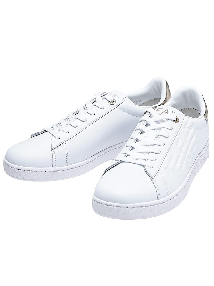 EMPORIO ARMANI (エンポリオアルマーニ) メンズ スニーカー エンボス イーグルロゴ クラシック EA7 EA7X331AF10848