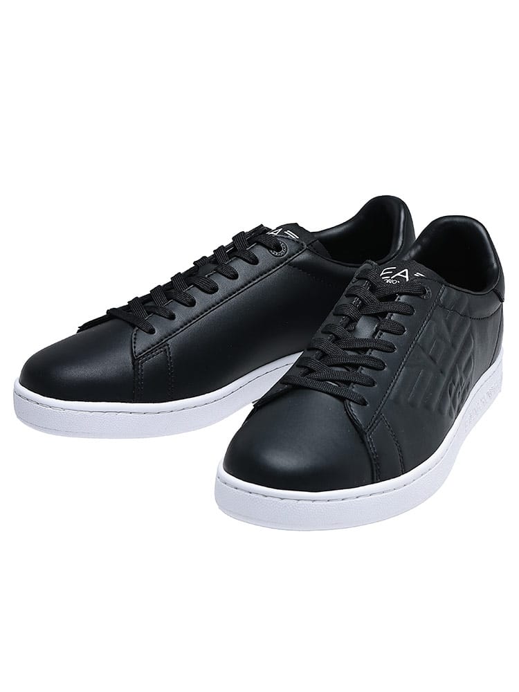 EMPORIO ARMANI (エンポリオアルマーニ) メンズ スニーカー エンボス イーグルロゴ クラシック EA7 EA7X331AF10848