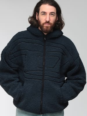 DIESEL (ディーゼル) レディース ジャケット スタンドカラー ナイロン 