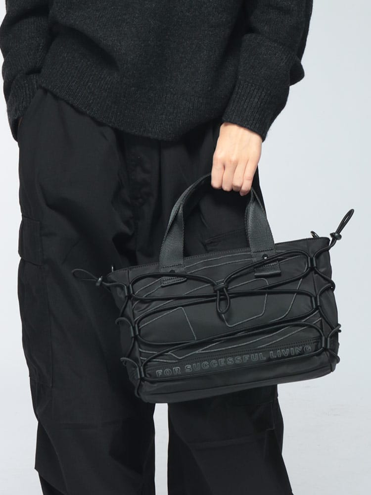 DIESEL (ディーゼル) レディース ミニトートバッグ TECH-D TOTE S X 