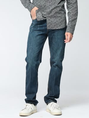 EMPORIO ARMANI (エンポリオアルマーニ) メンズ ジーンズ ボタンフライ デニムパンツ SLIMFIT EAEM6216AF27687