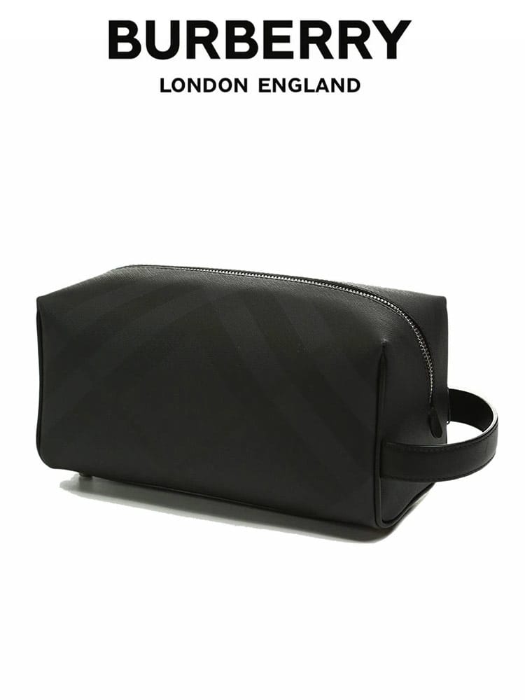 BURBERRY (バーバリー) ロンドンチェック トラベルポーチ BB8014490