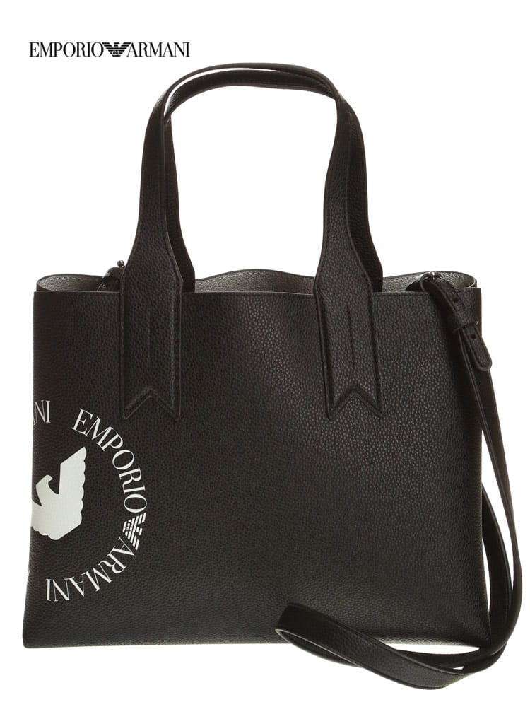 EMPORIO ARMANI (エンポリオ アルマーニ) レディース バッグ 2WAY サークルロゴ ハンドバッグ EALY3D153Y330E