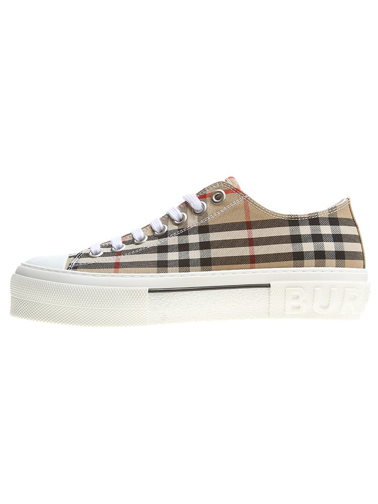 BURBERRY (バーバリー) ヴィンテージチェック コットン スニーカー 