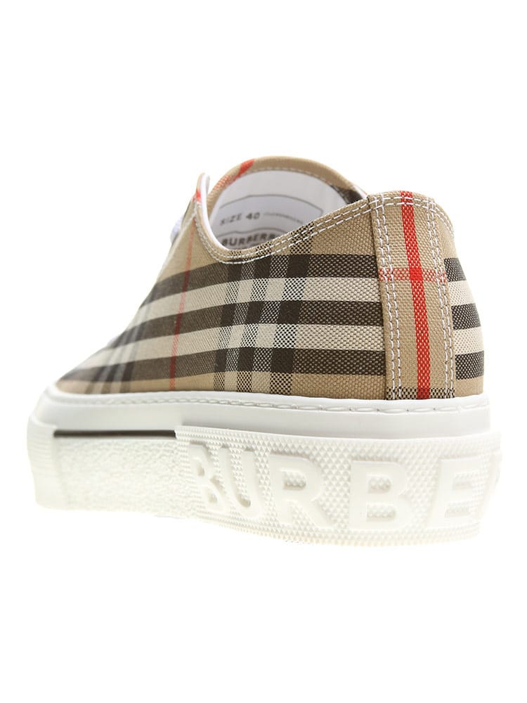 BURBERRY (バーバリー) ヴィンテージチェック コットン スニーカー 