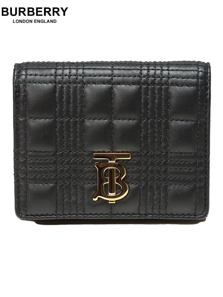 バーバリー レディース 財布 BURBERRY ブランド サイフ ミニ財布 2つ折り財布 ウォレット 折り財布 フォールディングウォレット ロゴ ローラ BBL8049280