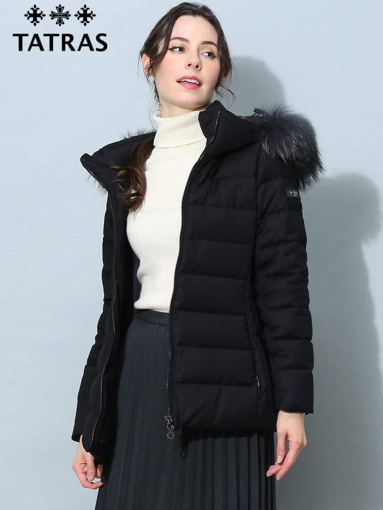 タトラス レディース ダウン TATRAS ブランド ダウンジャケット アウター ブルゾン コート ロング ファーフード KOSAVA TRLTAT22A4795