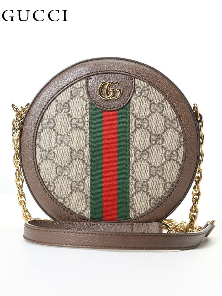 グッチ レディース バッグ GUCCI ブランド 鞄 ショルダーバッグ オフィディア GG ミニ ロゴ ラウンド コンパクト GCL55061896I3B