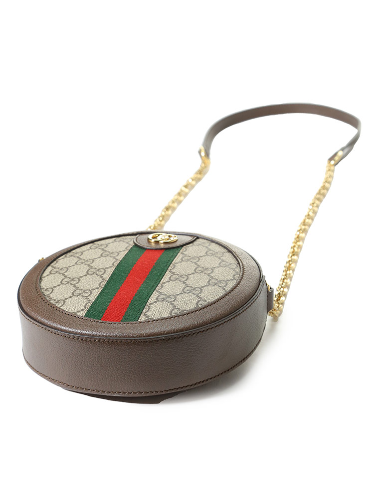 グッチ レディース バッグ GUCCI ブランド 鞄 ショルダーバッグ オフィディア GG ミニ ロゴ ラウンド コンパ【サカゼン公式通販】