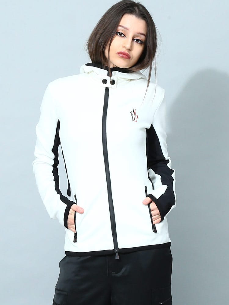 モンクレール グルノーブル レディース ブルゾン MONCLER GRENOBLE ブランド フリース  パーカー アウター ロゴ スポーツ MCGNL8G00023800