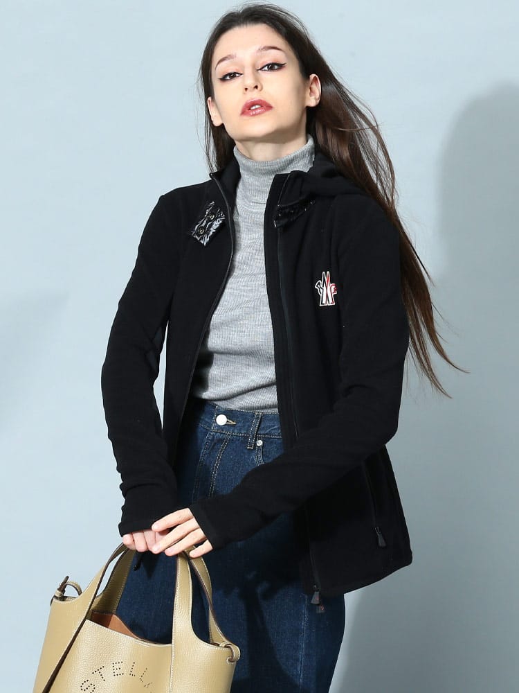 モンクレール グルノーブル レディース ブルゾン MONCLER GRENOBLE ブランド フリース  パーカー アウター ロゴ スポーツ MCGNL8G00023800