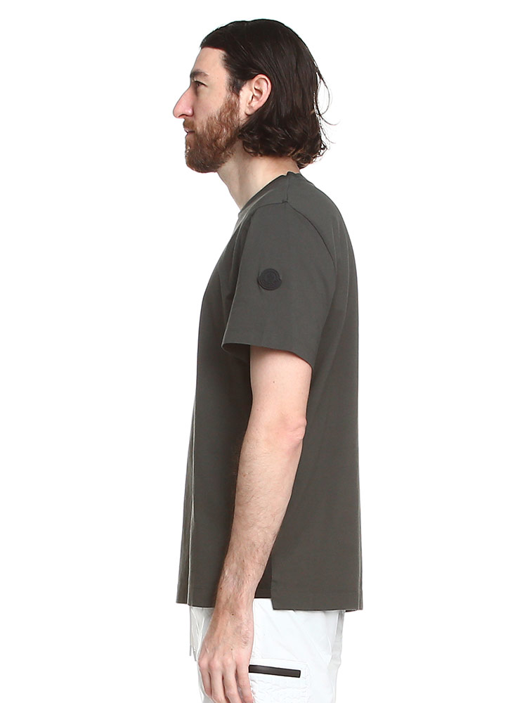 MONCLER (モンクレール) クラシックロゴ クルーネック 半袖 Tシャツ 