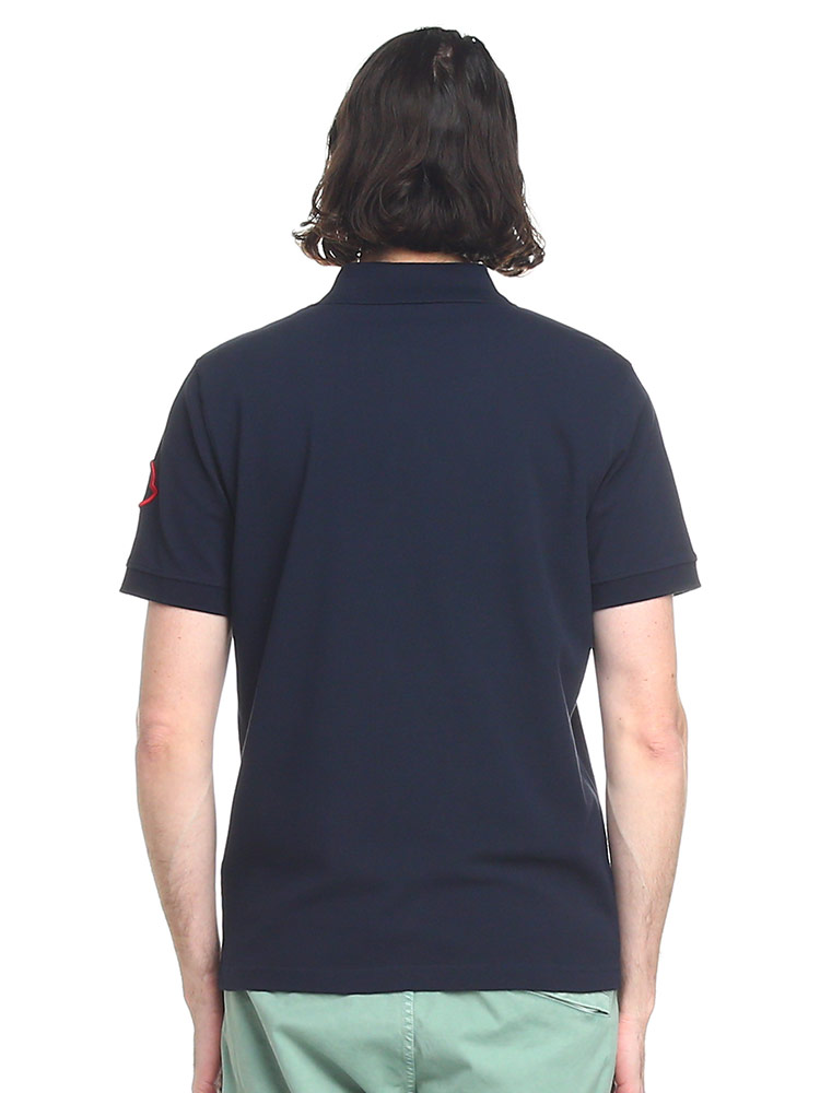 MONCLER (モンクレール) トリコロールライン 半袖 ポロシャツ 