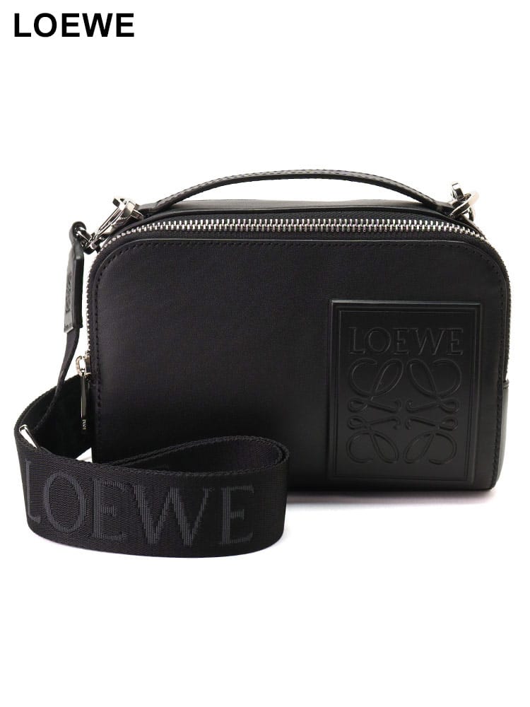 メンズ ブランドLOEWE (ロエベ) ミニ カメラ クロスボディバッグ 