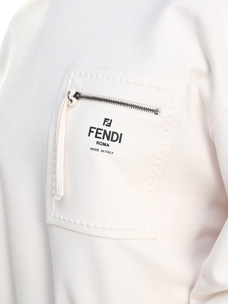 FENDI (フェンディ) ポケット クルーネック トレーナー FDLFS7912 