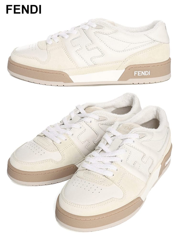 FENDI (フェンディ) FDマッチ レザー ローカットスニーカー FD7E1493AHH2 ブランド メンズ 男性 シューズ