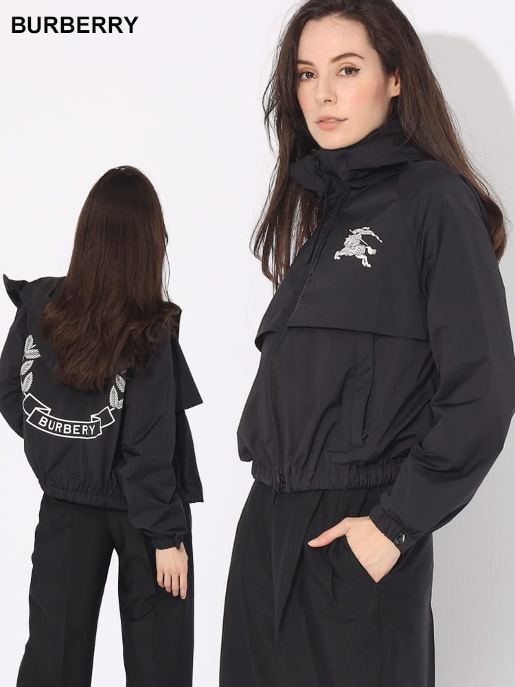 BURBERRY (バーバリー) KDプリント フーデッドジャケット BBL8071531 ブランド レディース アウター