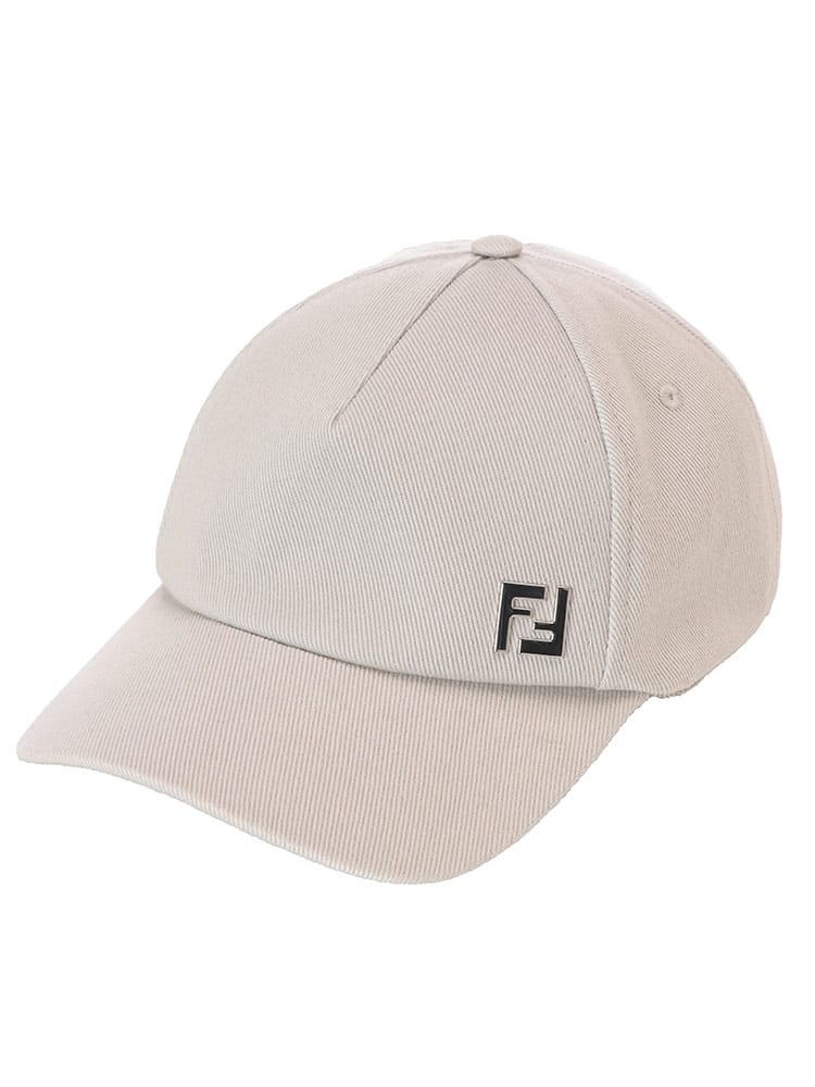 FENDI (フェンディ) コットン メタルFF キャップ FDFXQ885APWL メンズ 