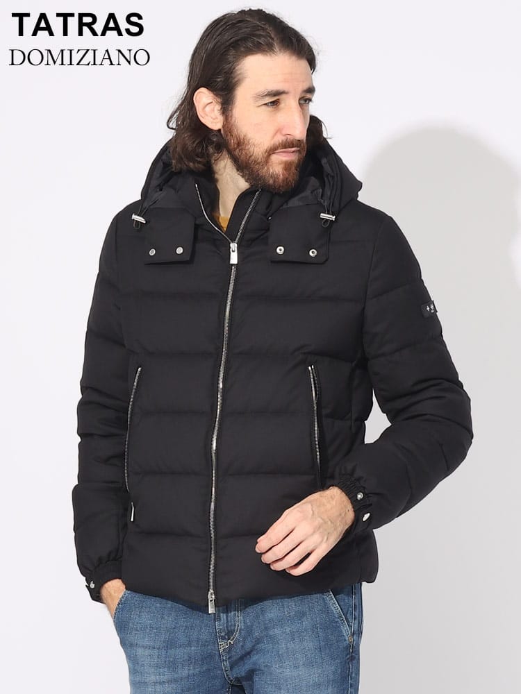 TATRAS (タトラス) フード着脱 フルジップ ダウンジャケット DOMIZIANO TRMTAT23A4289 ブランド メンズ 男性 アウター
