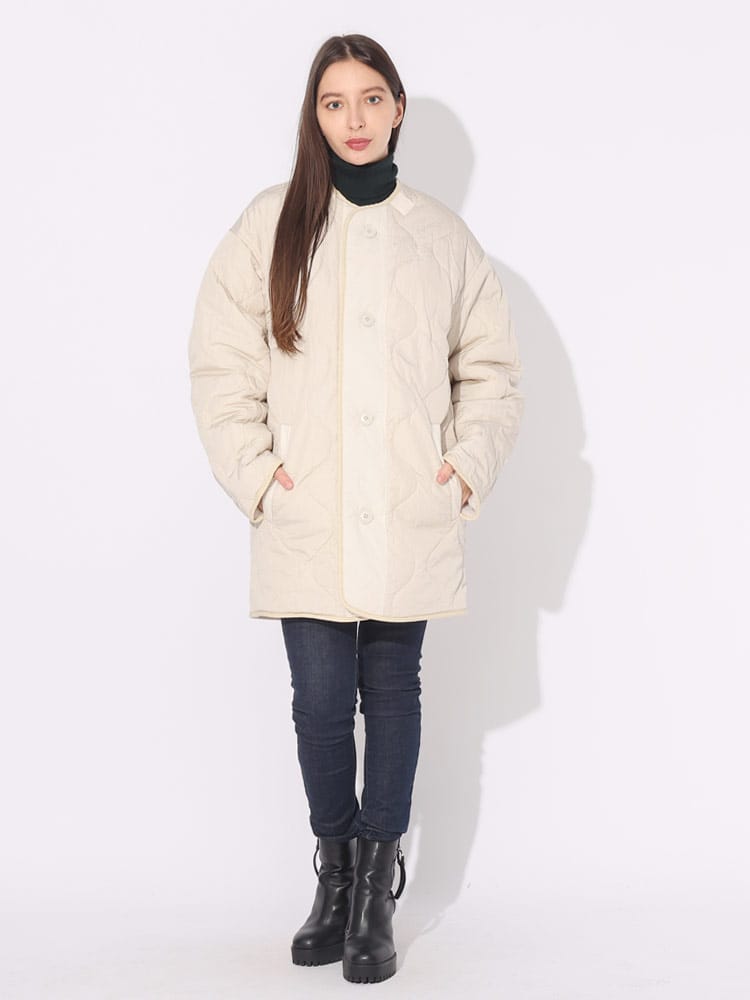 ISABEL MARANT (イザベルマラン) リバーシブル ボア×キルティング 