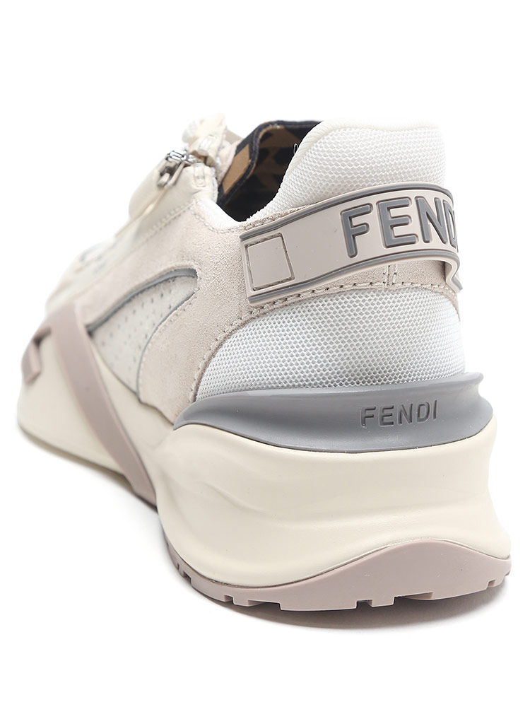 FENDI (フェンディ) スエード ローカットスニーカーフェンディ フロー ...