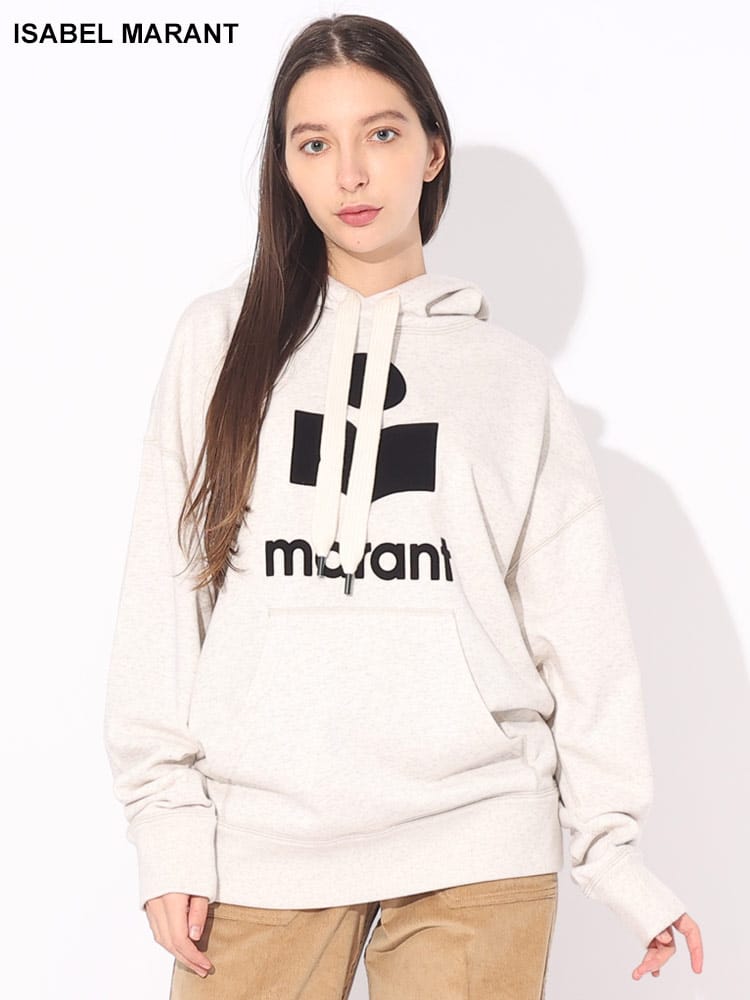 ISABEL MARANT (イザベルマラン) BIGロゴ プルオーバー パーカー 