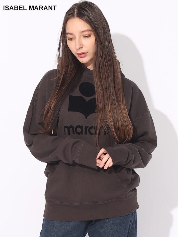 ISABEL MARANT (イザベルマラン) BIGロゴ プルオーバー パーカー 