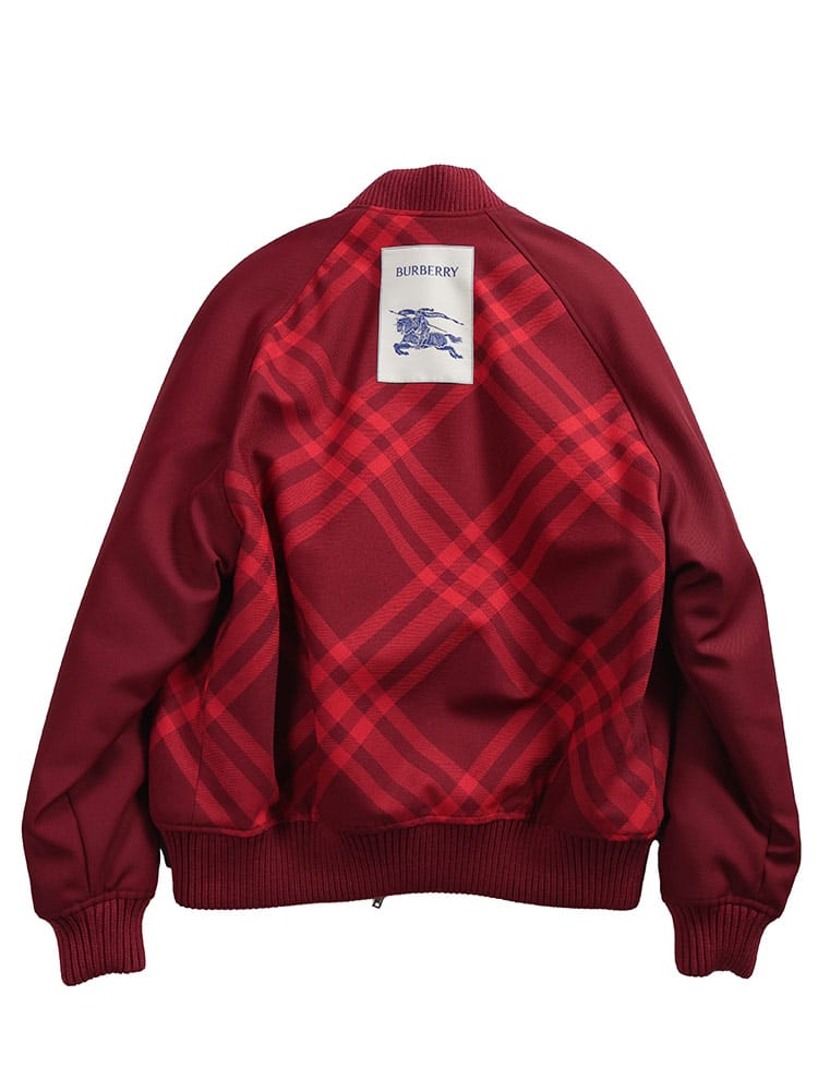 BURBERRY (バーバリー) リバーシブル チェック柄 フルジップ  