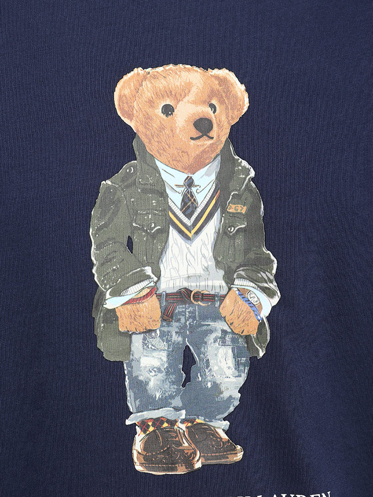 POLO RALPH LAUREN (ポロラルフローレン) ポロベアプリント クルーネック 半袖 Tシャツ RL7108【サカゼン公式通販】