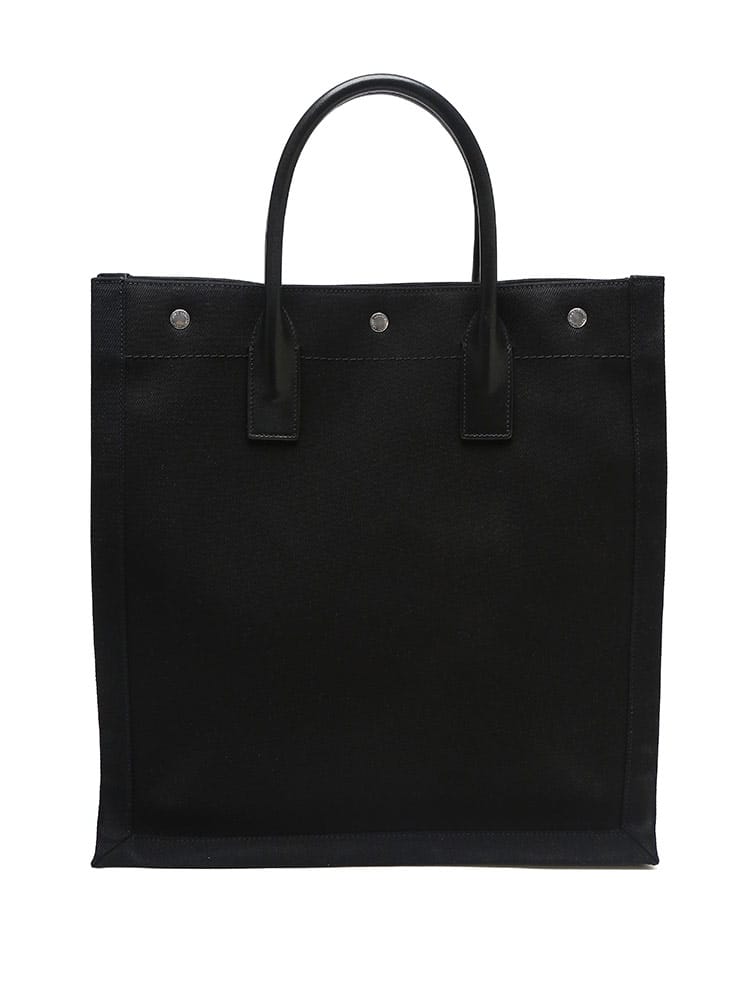 Saint Laurent (サンローラン) キャンバス レザーハンドル リヴ 