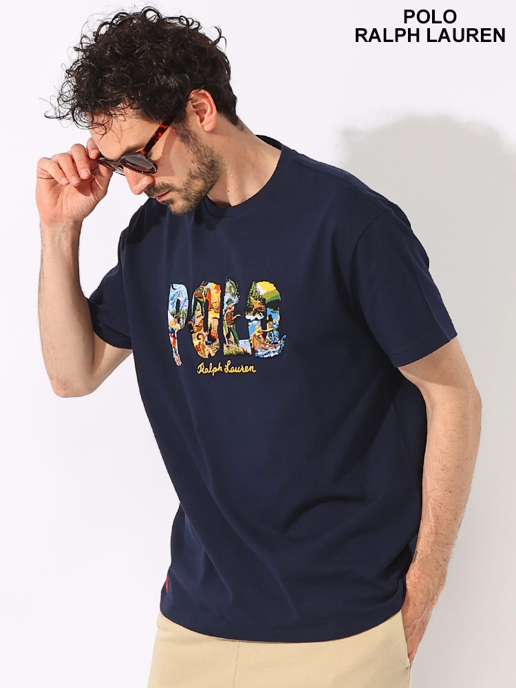 POLO RALPH LAUREN (ポロラルフローレン) フロント刺繍 ロゴ クラシックフィット 半袖 Tシャツ【サカゼン公式通販】