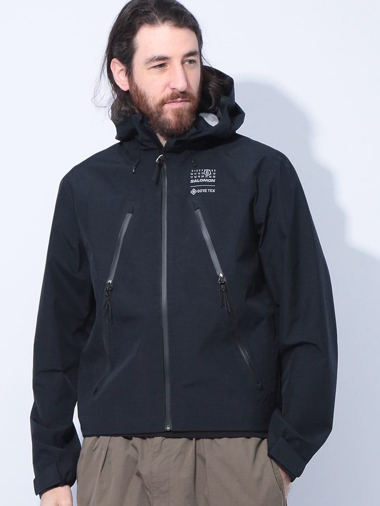 MM6 Maison Margiela (エムエムシックス メゾン マルジェラ) MM6×SALOMON フルジップ ジャケット GORE-TEX MM6SH0AM0031 メンズ