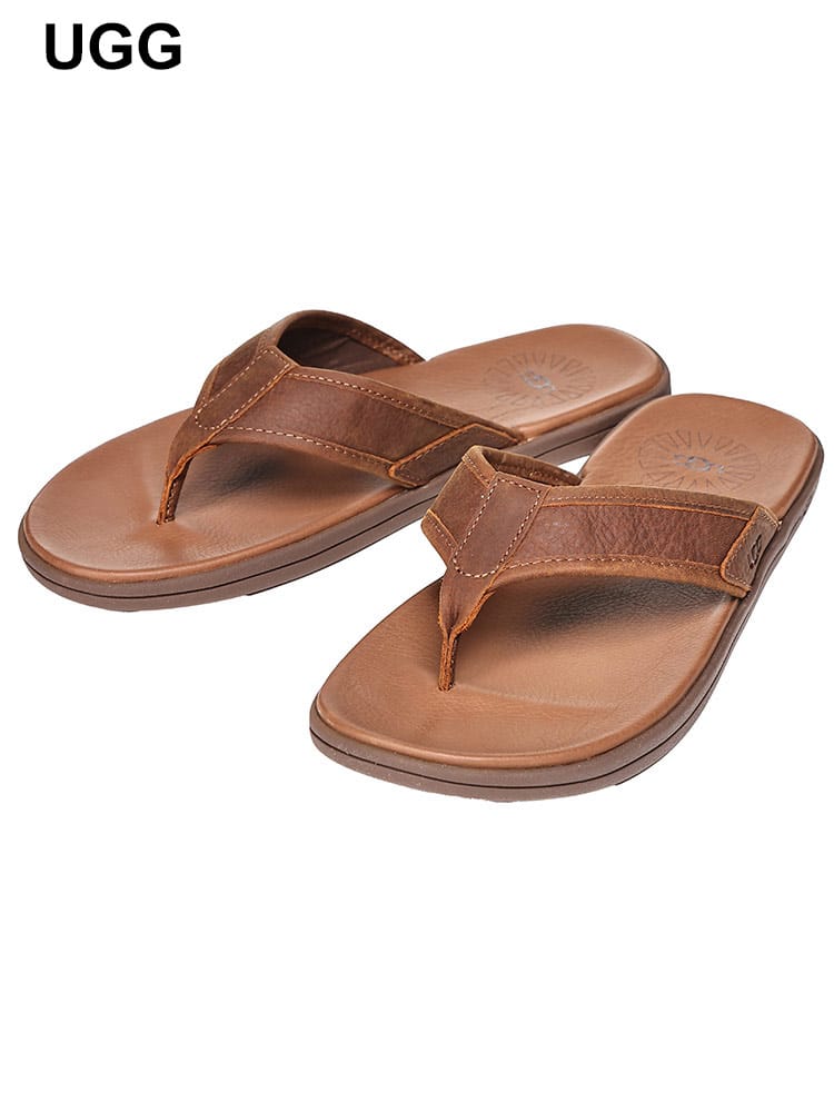 UGG (アグ) シーサイド フリップ レザー トングサンダル SEASIDE FLIP LEATHER UGG1102690 ブランド メンズ 男性 シューズ