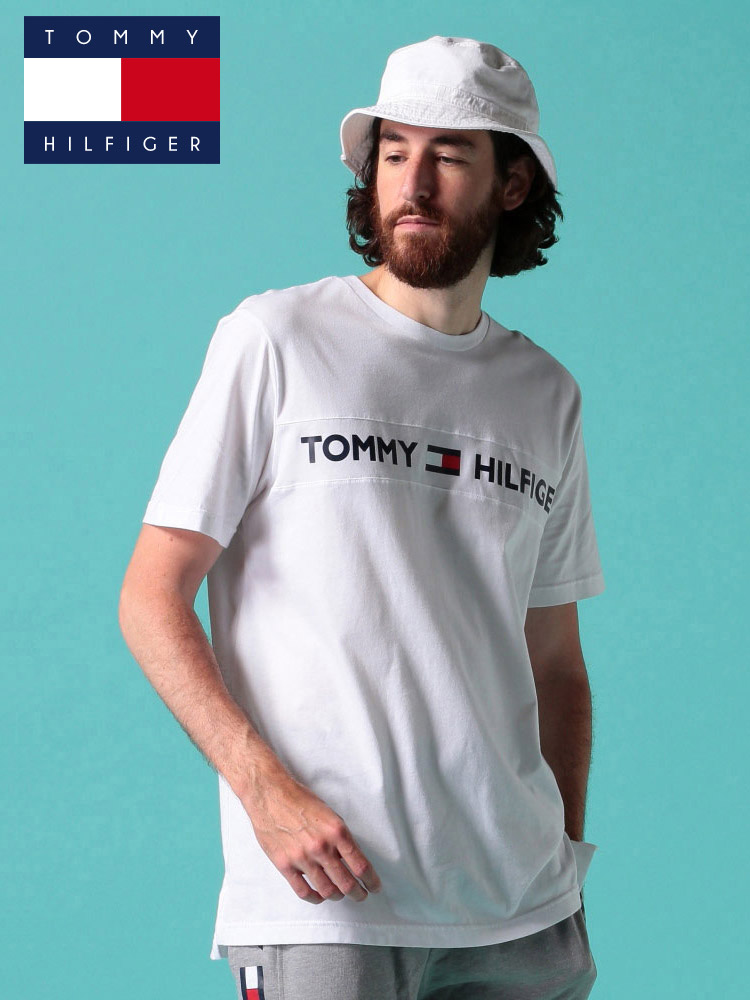 トミーヒルフィガー Tシャツ TOMMY HILFIGER トミー 綿100％ ロゴ 