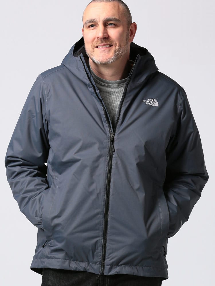 大きいサイズ メンズ THE NORTH FACE (ザ ノースフェイス) フード フルジップ 中綿 ジャケット QUEST INSULATED JACKET DRYVENT
