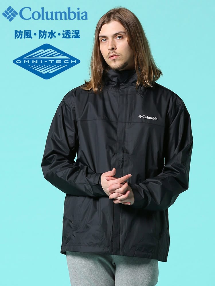 Columbia (コロンビア) フード フルジップ ジャケット Water tightⅡ JKT OMNI-TECH