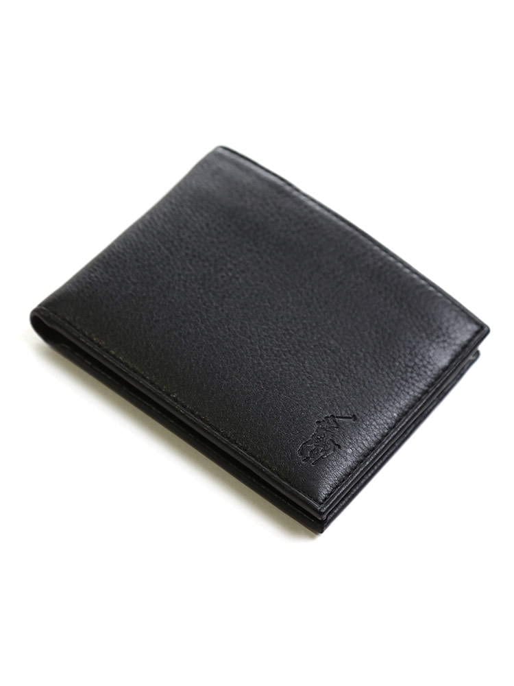 POLO RALPH LAUREN (ポロ ラルフローレン) レザー ワンポイント 二つ折り 財布 RL405761975001 ブランド