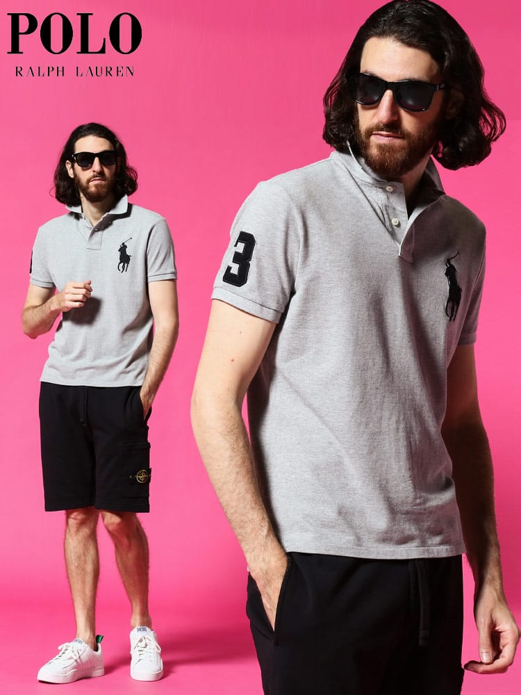 POLO RALPH LAUREN (ポロ ラルフローレン) BIGポニー 半袖 ポロシャツ RL710688969 ブランド