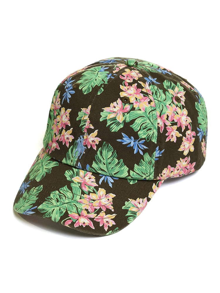 POLO RALPH LAUREN (ポロラルフローレン) 花柄 6パネル キャップ RL710834723001