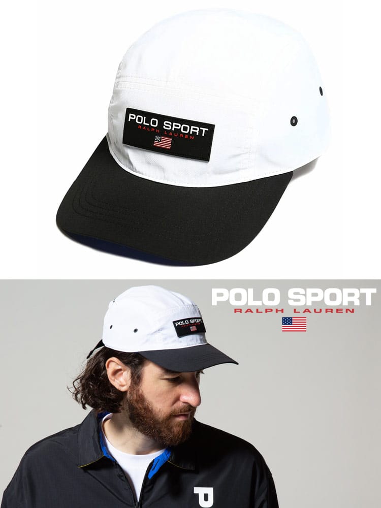 POLO RALPH LAUREN (ポロ ラルフローレン) ナイロン ロゴ キャップ RL710833752004