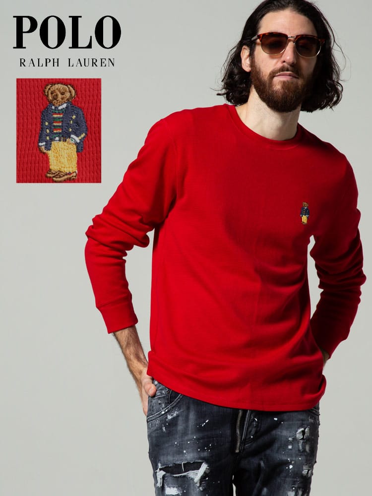 POLO RALPH LAUREN ポロラルフローレン ポロベア クルーネック 長袖 