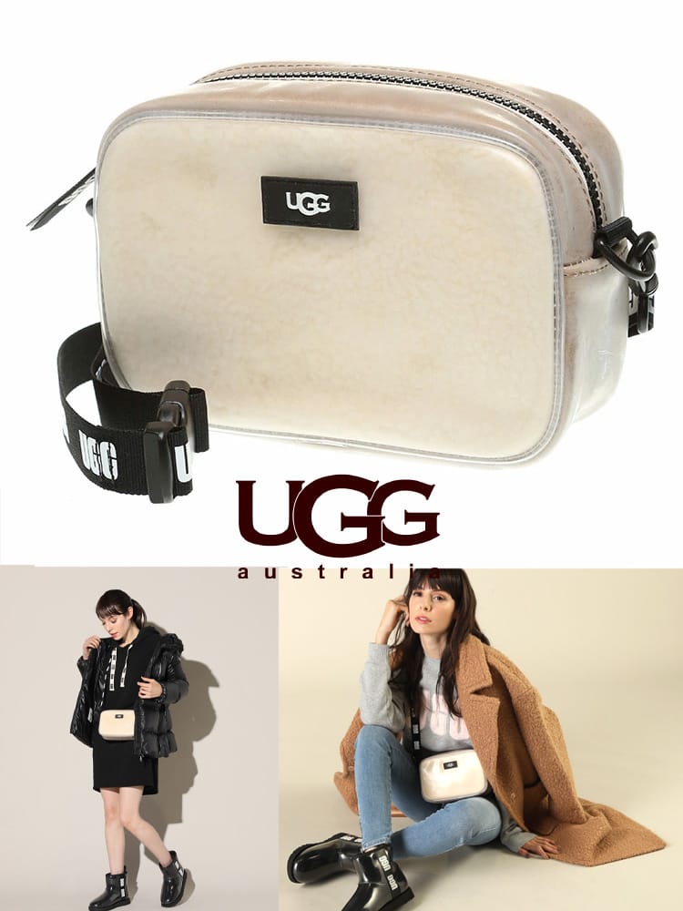 アグ オーストラリア UGG Australia クリア シープスキン ショルダーバッグ JANEY II CLEAR SHEEPSKIN ブランド レディース バッグ UGGL1116183