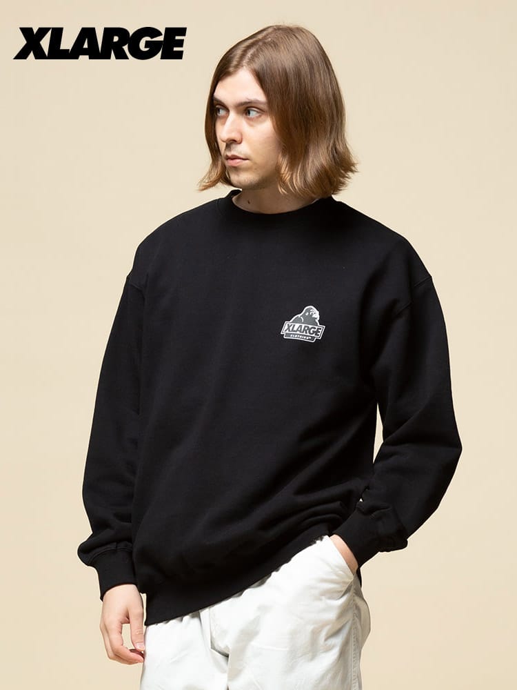 XLARGE (エクストララージ) バックBIGロゴ クルーネック スウェット トレーナー