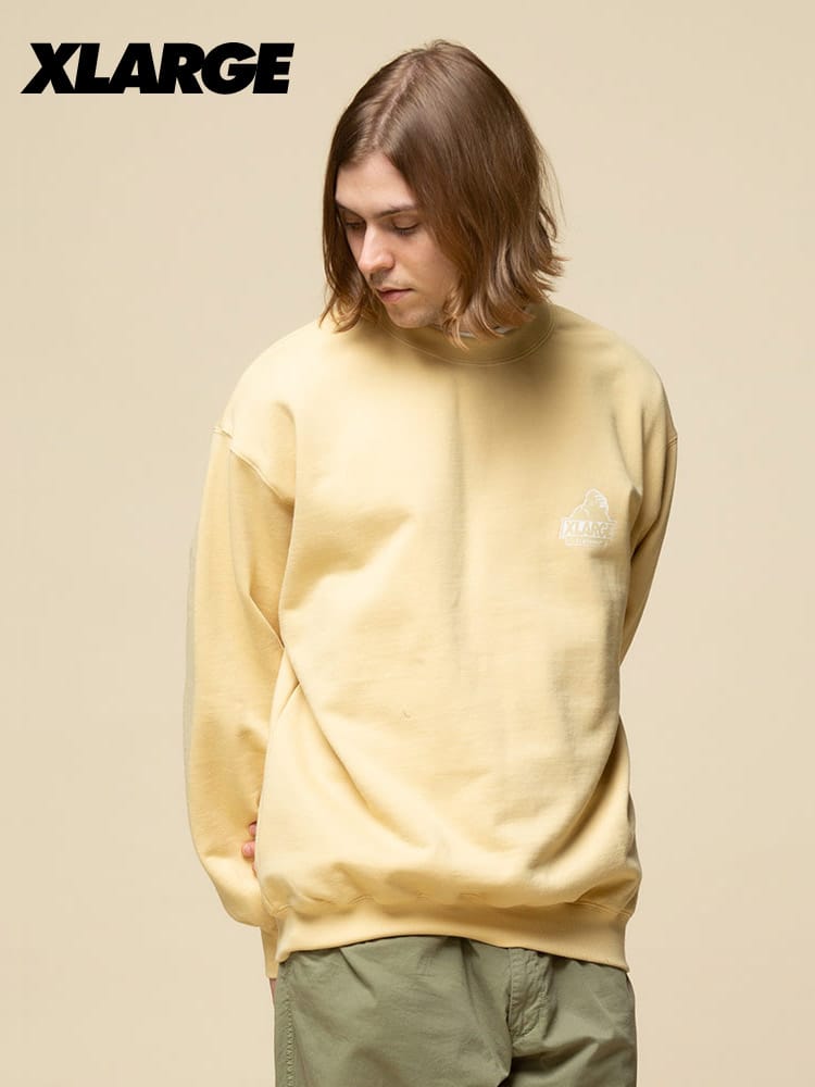 XLARGE (エクストララージ) バックBIGロゴ クルーネック スウェット トレーナー