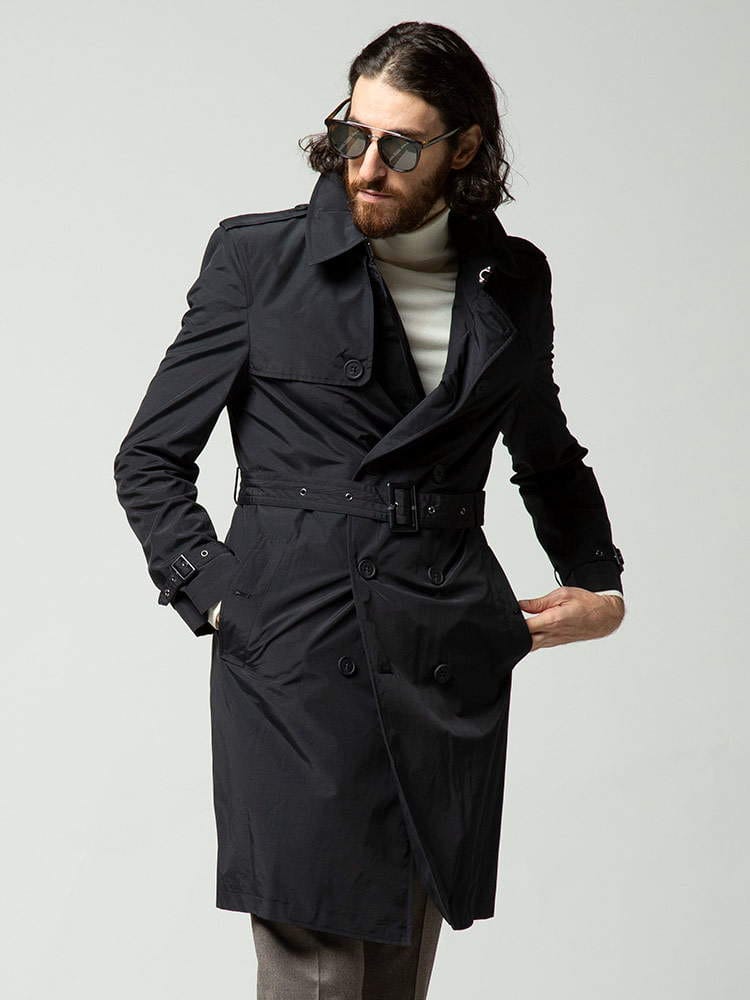 Calvin Klein カルバンクライン 中綿ライナー ダブル トレンチコート ブランド メンズ アウター コート トレンチ CKMERWOK