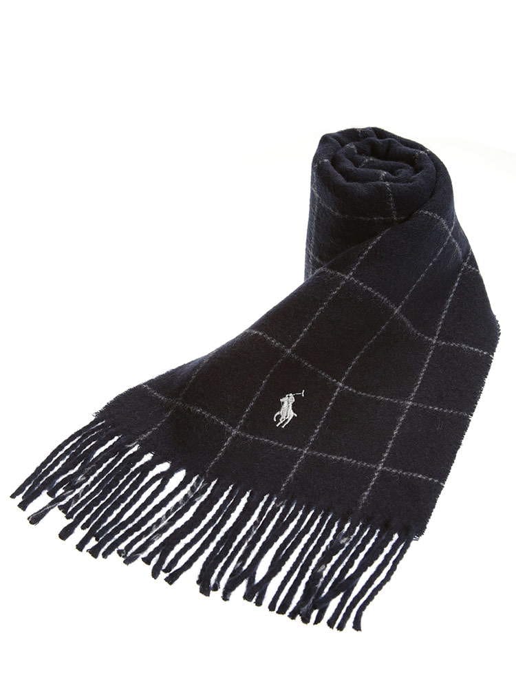 POLO RALPH LAUREN ポロラルフローレン ウール ウィンドペン マフラー ブランド メンズ レディース マフラー ウール RLPC0743 