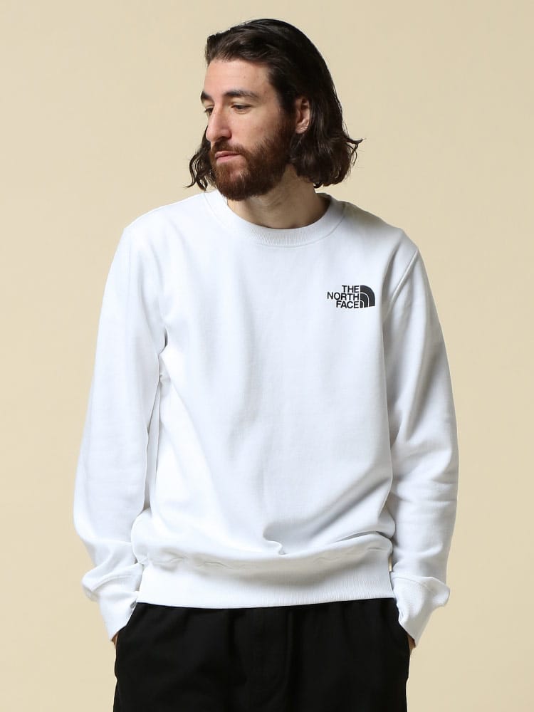THE NORTH FACE (ザ ノースフェイス) 裏起毛 バックBOXロゴ クルーネック トレーナー BOX NSE CREW