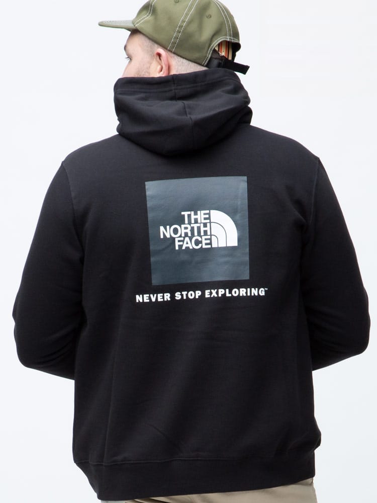 大きいサイズ メンズ THE NORTH FACE (ザ ノースフェイス) 裏起毛 バックBOXロゴ プルオーバー パーカー BOX NSE PO HDY
