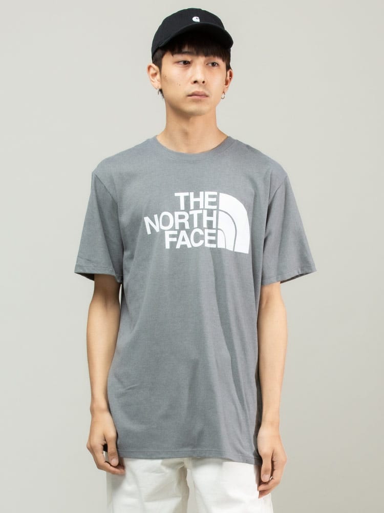 THE NORTH FACE (ザ ノースフェイス) フロントロゴ クルーネック 半袖 Tシャツ HALF DOME TEE